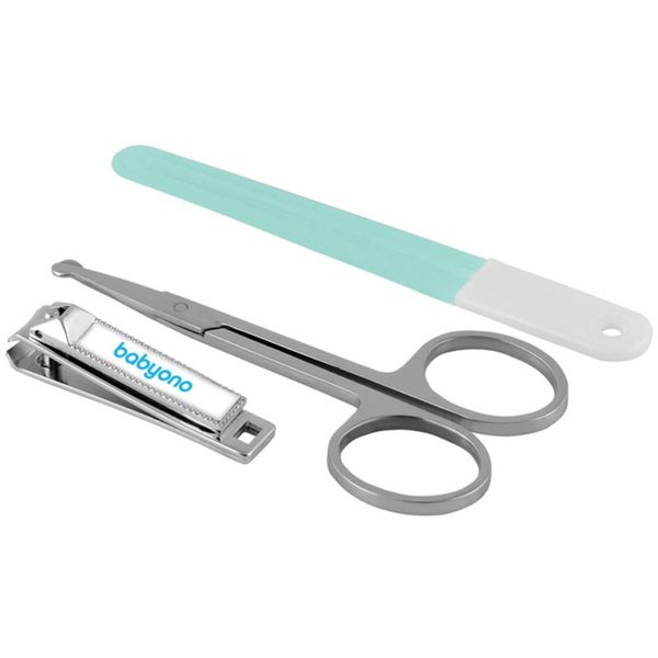 BabyOno BabyOno Take Care Nail Care set za manikuru za djecu Mint 1 kom