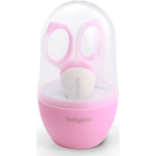 BabyOno BabyOno Take Care set za manikuru Pink(za djecu)