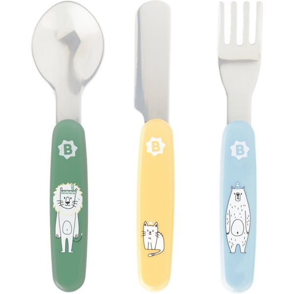 Badabulle Badabulle Cutlery pribor za djecu 12 m+ 3 kom