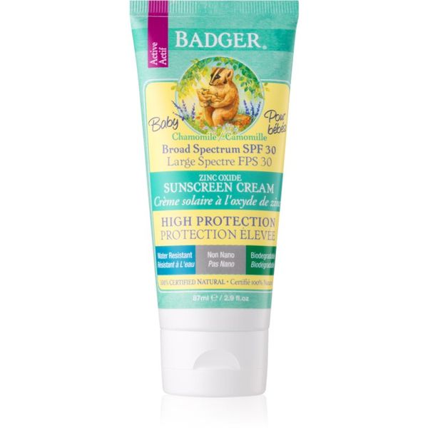 Badger Badger Sun zaštitna krema za dojenčad SPF 30 87 ml