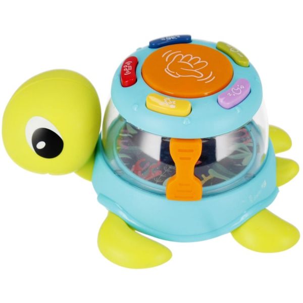 Bam-Bam Bam-Bam Music Toy aktivna igračka s melodijom 18m+ Turtle 1 kom
