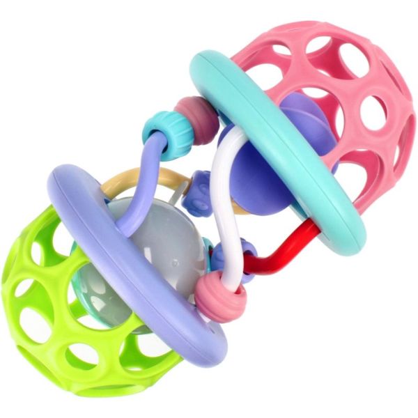 Bam-Bam Bam-Bam Musical Rubber Crawling Ball aktivna igračka s melodijom 6m+ 1 kom