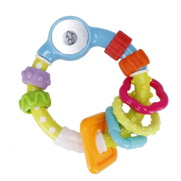 Bam-Bam Bam-Bam Rattle zvečka 0m+ Mirror 1 kom