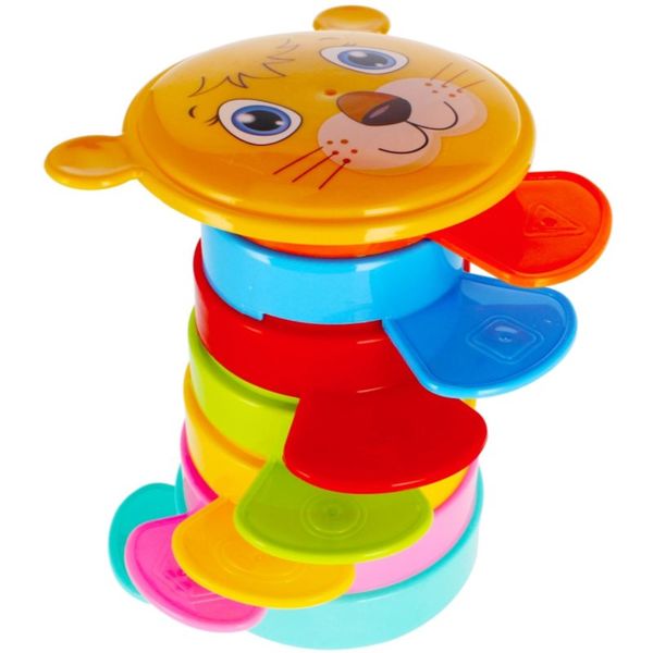 Bam-Bam Bam-Bam Stacking Cups aktivna umetaljka 6m+ Tiger 7 kom