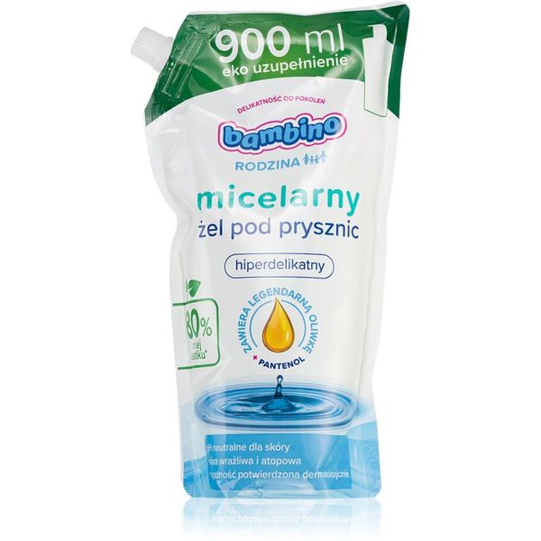 Bambino Bambino Family Refill Micellar micelarni gel za tuširanje zamjensko punjenje 900 ml