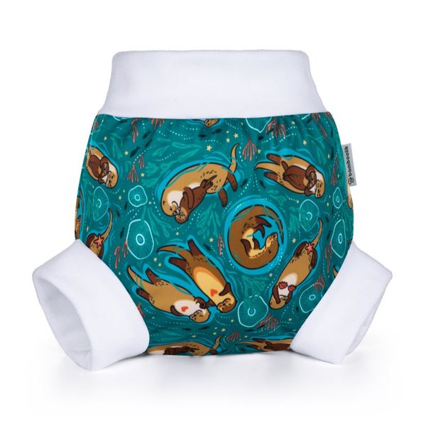 Bamboolik Bamboolik Pull-Up Cover Otters in Love perive zaštitne gaćice veličina M 7-12 kg 1 kom
