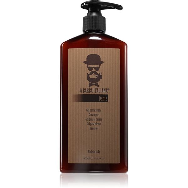 Barba Italiana Barba Italiana Dante gel za brijanje za muškarce 400 ml
