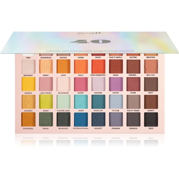 Barry M Barry M 40 Pan Palette paleta sjenila za oči 36 g