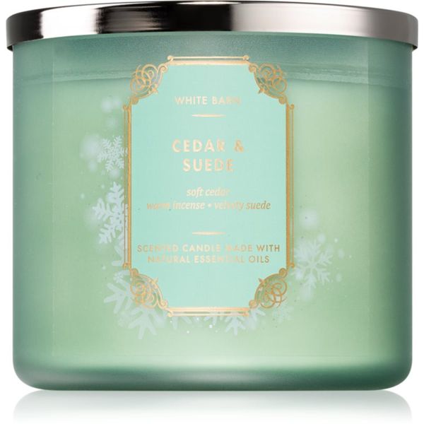 Bath & Body Works Bath & Body Works Cedar & Suede mirisna svijeća 411 g