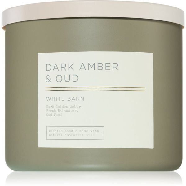 Bath & Body Works Bath & Body Works Dark Amber & Oud mirisna svijeća 411 g