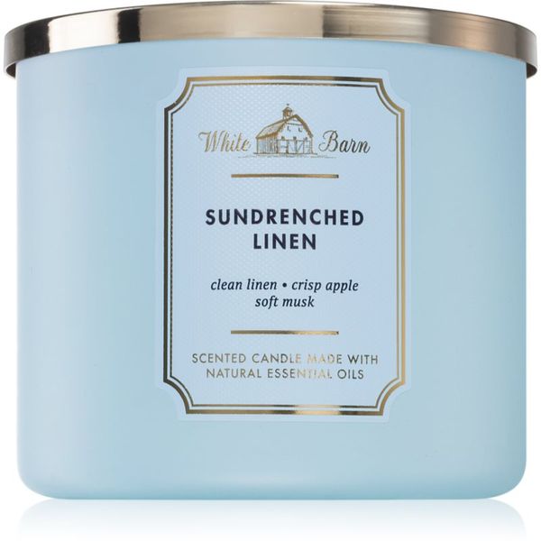 Bath & Body Works Bath & Body Works Sundrenched Linen mirisna svijeća 411 g