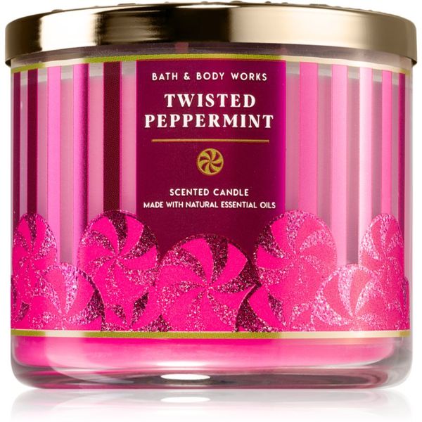 Bath & Body Works Bath & Body Works Twisted Peppermint mirisna svijeća 411 g
