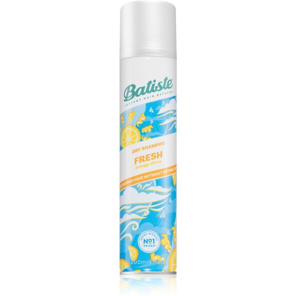 Batiste Batiste Fresh Breezy Citrus suhi šampon za sve tipove kose mješavina boja 200 ml