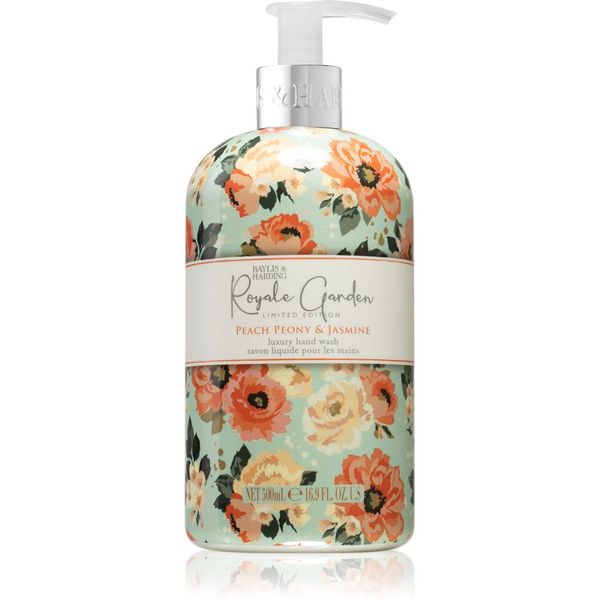 Baylis & Harding Baylis & Harding Royale Garden Peach, Peony & Jasmine tekući sapun za ruke 500 ml