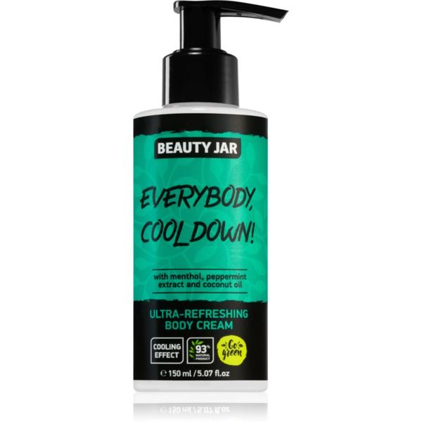 Beauty Jar Beauty Jar Everybody, Cool Down! krema za tijelo sa učinkom hlađenja 150 ml