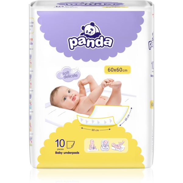 Bella Baby Happy Bella Baby Happy Panda jednokratne podloge za previjanje 60x60cm 10 kom