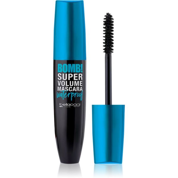 bellaoggi bellaoggi BOMB! Volume Mascara Waterproof vodootporna maskara za volumen nijansa Black 15.5 ml