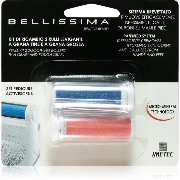 Bellissima Bellissima Rollers Kit For 5412 zamjenski nastavci za električnu rašpicu za stopala 2 kom