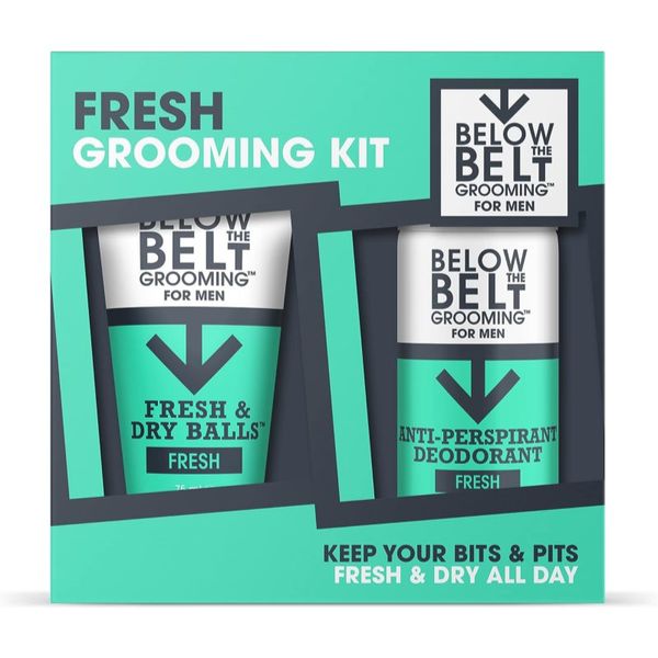 Below the Belt Grooming Below the Belt Grooming Fresh Grooming Kit poklon set za intimne zone 1 kom