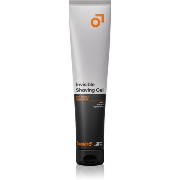 Beviro Beviro Invisible Shaving Gel gel za brijanje za muškarce 125 ml