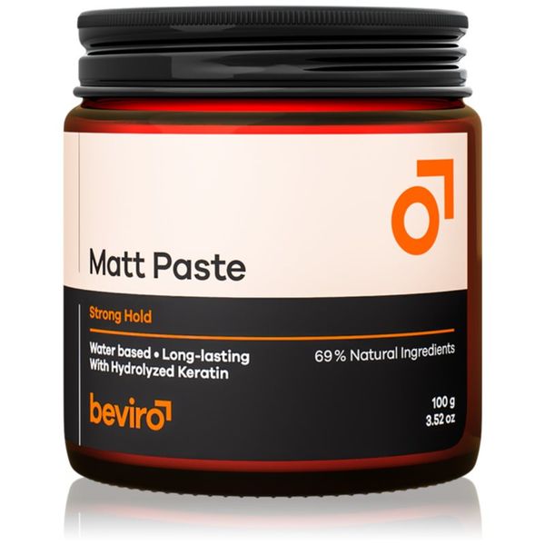 Beviro Beviro Matt Paste Strong Hold pasta za kosu Matt 100 g