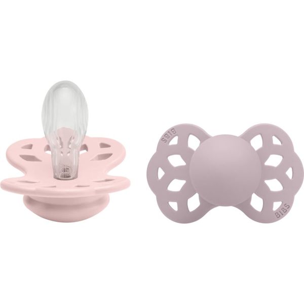 BIBS BIBS Infinity Symmetrical Size 2: 6+ months duda Blossom/Dusky Lilac 2 kom