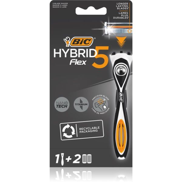BIC BIC FLEX5 Hybrid brijač + zamjenske britvice 2 kom 1 kom