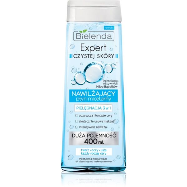 Bielenda Bielenda Expert Pure Skin Moisturizing micelarna voda za čišćenje 3 u 1 400 ml