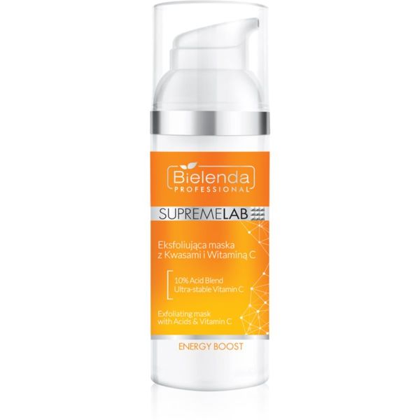 Bielenda Professional Bielenda Professional Supremelab Energy Boost eksfolijacijska maska s vitaminom C 50 g