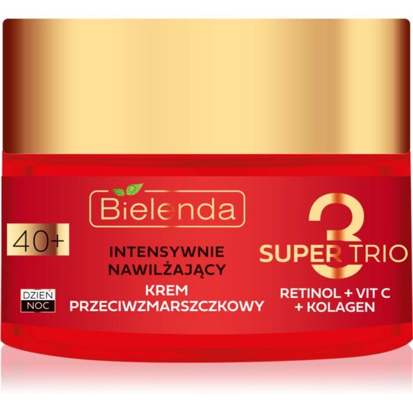 Bielenda Bielenda Super Trio intenzivna hidratantna krema protiv bora 40+ 50 ml