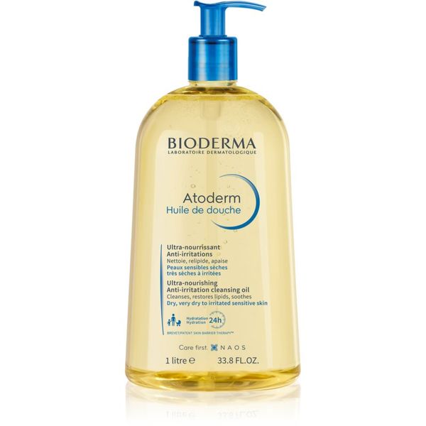 Bioderma Bioderma Atoderm Shower Oil visoko hranjivi umirujući gel za tuširanje za suhu i nadraženu kožu 1000 ml
