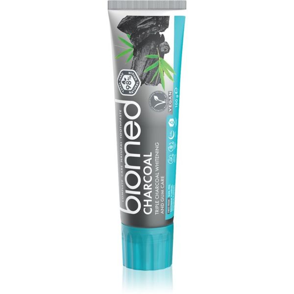 Biomed Biomed Charcoal pasta za izbjeljivanje zuba s aktivnim ugljenom 100 g