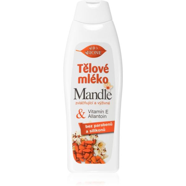 Bione Cosmetics Bione Cosmetics Almonds hranjivo mlijeko za tijelo s bademovim uljem 500 ml