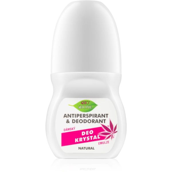 Bione Cosmetics Bione Cosmetics Cannabis antiperspirant roll-on s mirisom ruže 80 ml
