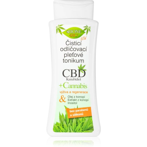 Bione Cosmetics Bione Cosmetics Cannabis CBD tonik za čišćenje i skidanje make-upa s CBD-om 255 ml