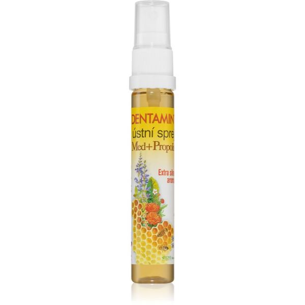 Bione Cosmetics Bione Cosmetics Dentamint Honey + Propolis sprej za usta 27 ml