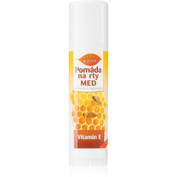 Bione Cosmetics Bione Cosmetics Honey + Q10 zaštitni i regenerativni balzam za usne s vitaminom E 17 ml