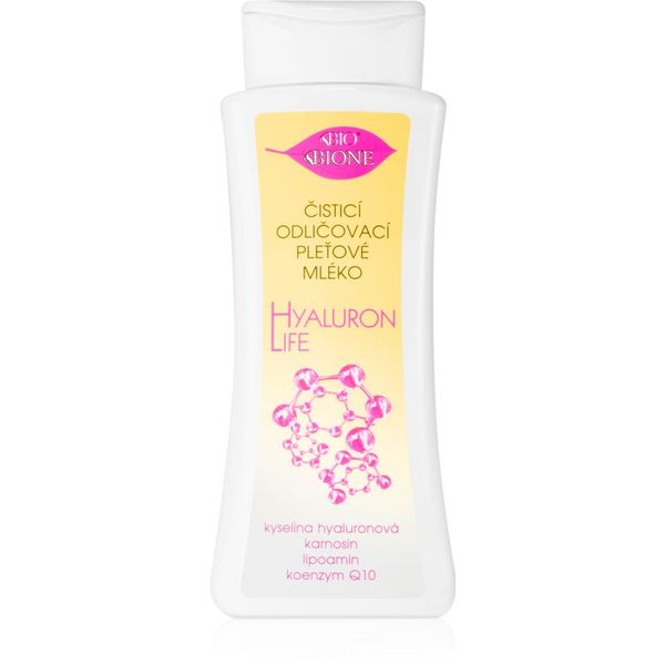 Bione Cosmetics Bione Cosmetics Hyaluron Life mlijeko za skidanje šminke s hijaluronskom kiselinom 255 ml