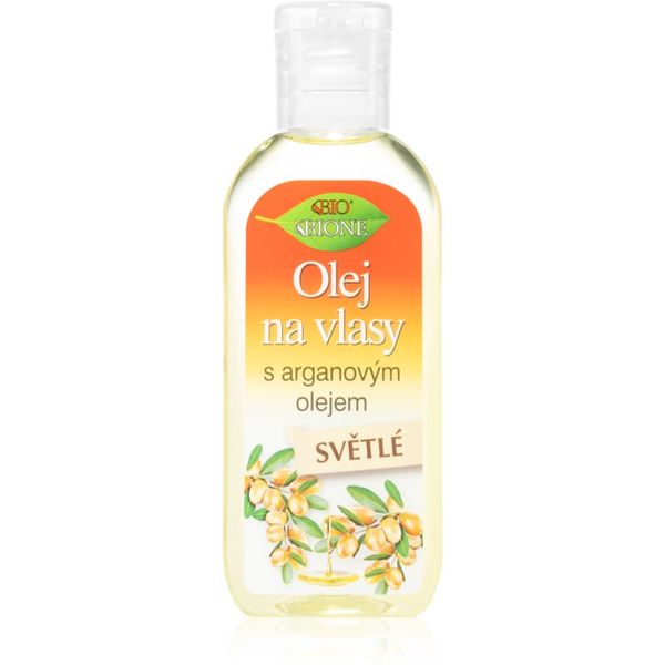 Bione Cosmetics Bione Cosmetics Keratin + Argan ulje za svijetle nijanse kose 80 ml