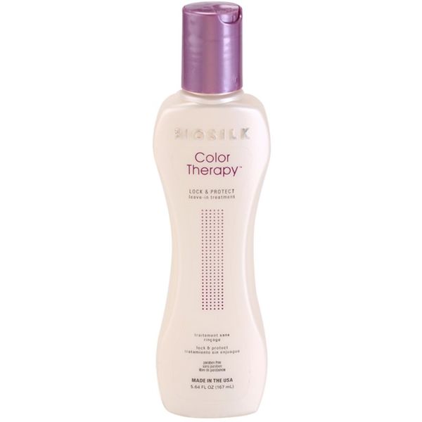 Biosilk Biosilk Color Therapy Lock & Protect njega bez ispiranja za obojenu kosu 167 ml