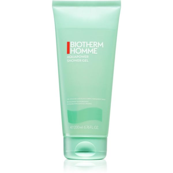 Biotherm Biotherm Homme Aquapower gel za tuširanje za tijelo i kosu za dubinsko čišćenje za muškarce 200 ml