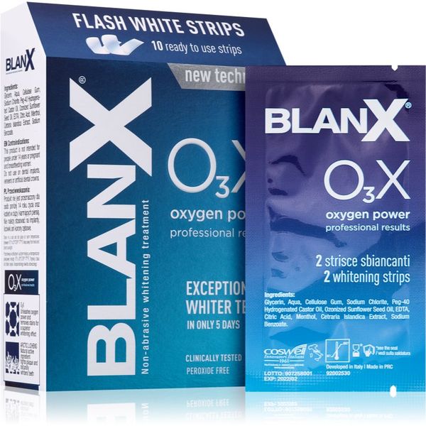 BlanX BlanX O3X Strips trakice za izbjeljivanje zuba za zube 10 kom