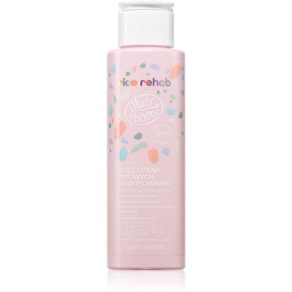 BodyBoom BodyBoom HairBoom Rice Rehab Nourishing Oil hidratantno ulje za suhu i oštećenu kosu 100 ml