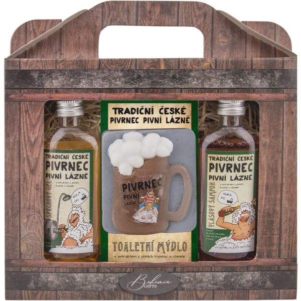 Bohemia Gifts & Cosmetics Bohemia Gifts & Cosmetics Beer set(za tijelo i kosu) za muškarce