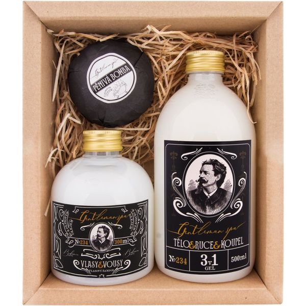 Bohemia Gifts & Cosmetics Bohemia Gifts & Cosmetics Gentlemen Spa poklon set (za kupke) za muškarce