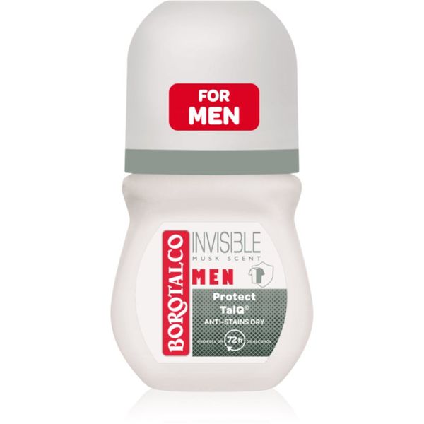 Borotalco Borotalco MEN Invisible roll-on dezodorans 72h parfemi Musk 50 ml