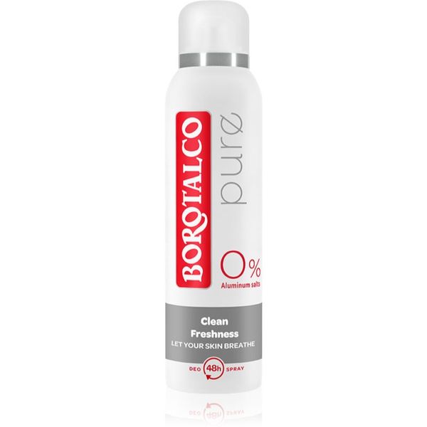 Borotalco Borotalco Pure dezodorans u spreju bez aluminija 48h 150 ml
