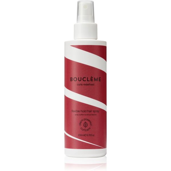 Bouclème Bouclème Flexible Hold sprej za kosu za srednje jako učvršćivanje za kovrčavu kosu 200 ml