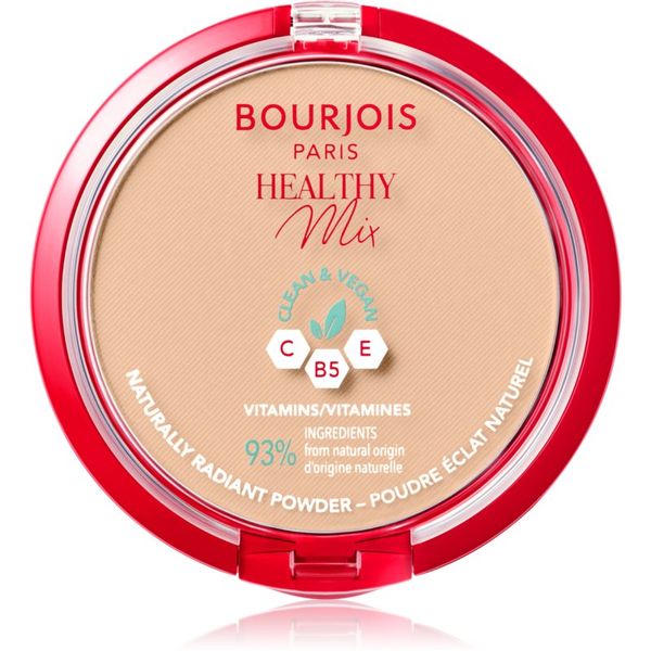 Bourjois Bourjois Healthy Mix matirajući puder za sjajni izgled lica nijansa 04 Golden Beige 10 g
