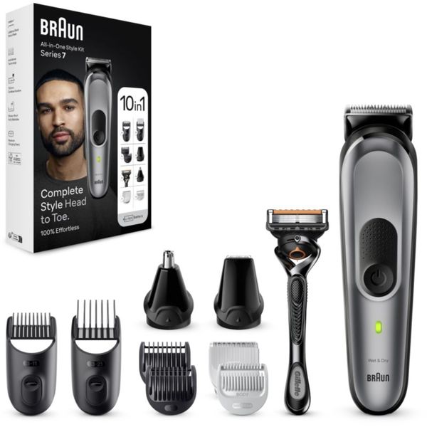 Braun Braun All-In-One Series MGK7420 višenamjenski trimer za kosu, bradu i tijelo 1 kom